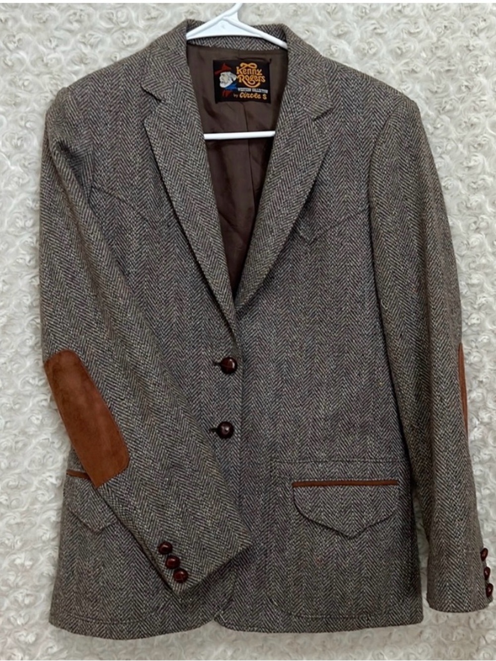 Vintage Kenny Rogers Wool Blazer